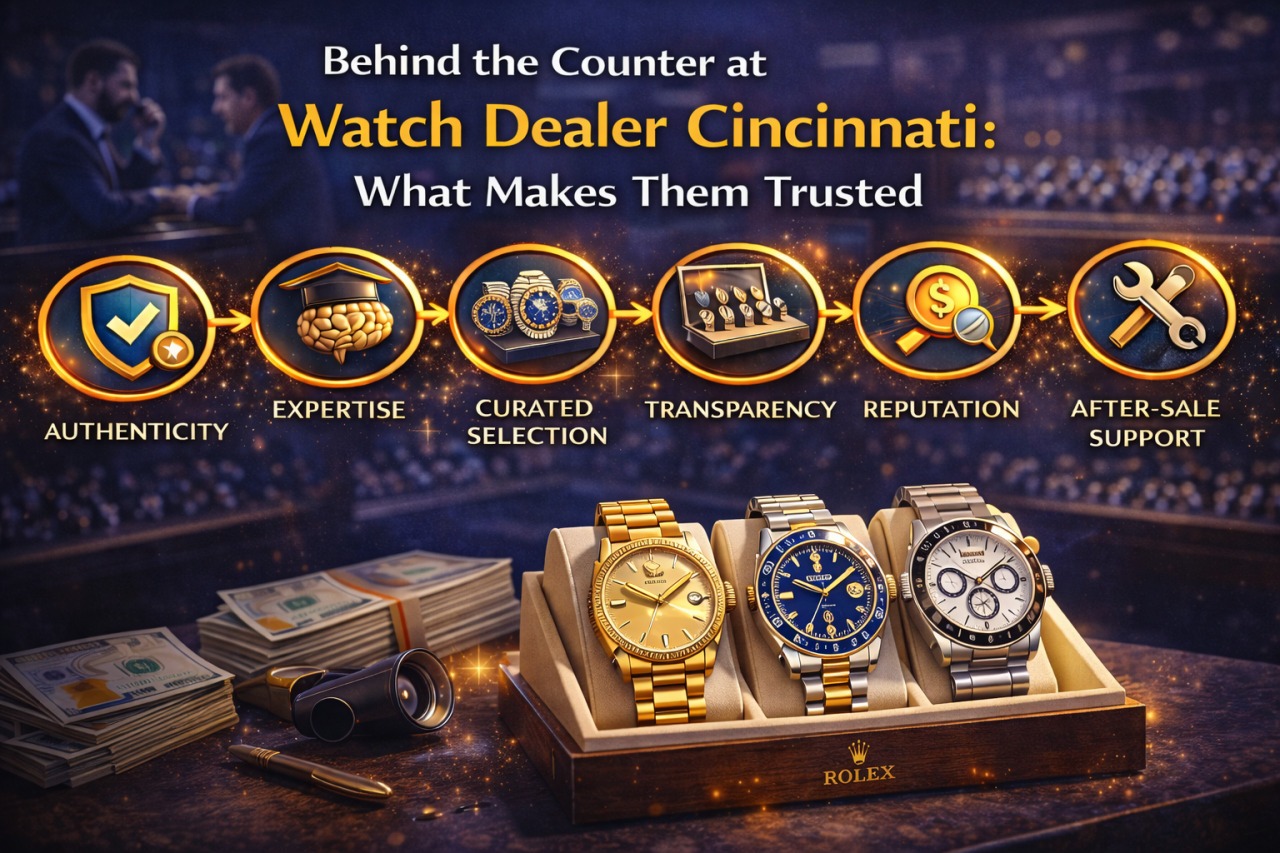 Behind the Counter at Watch Dealer Cincinnati: What Makes Them Trusted