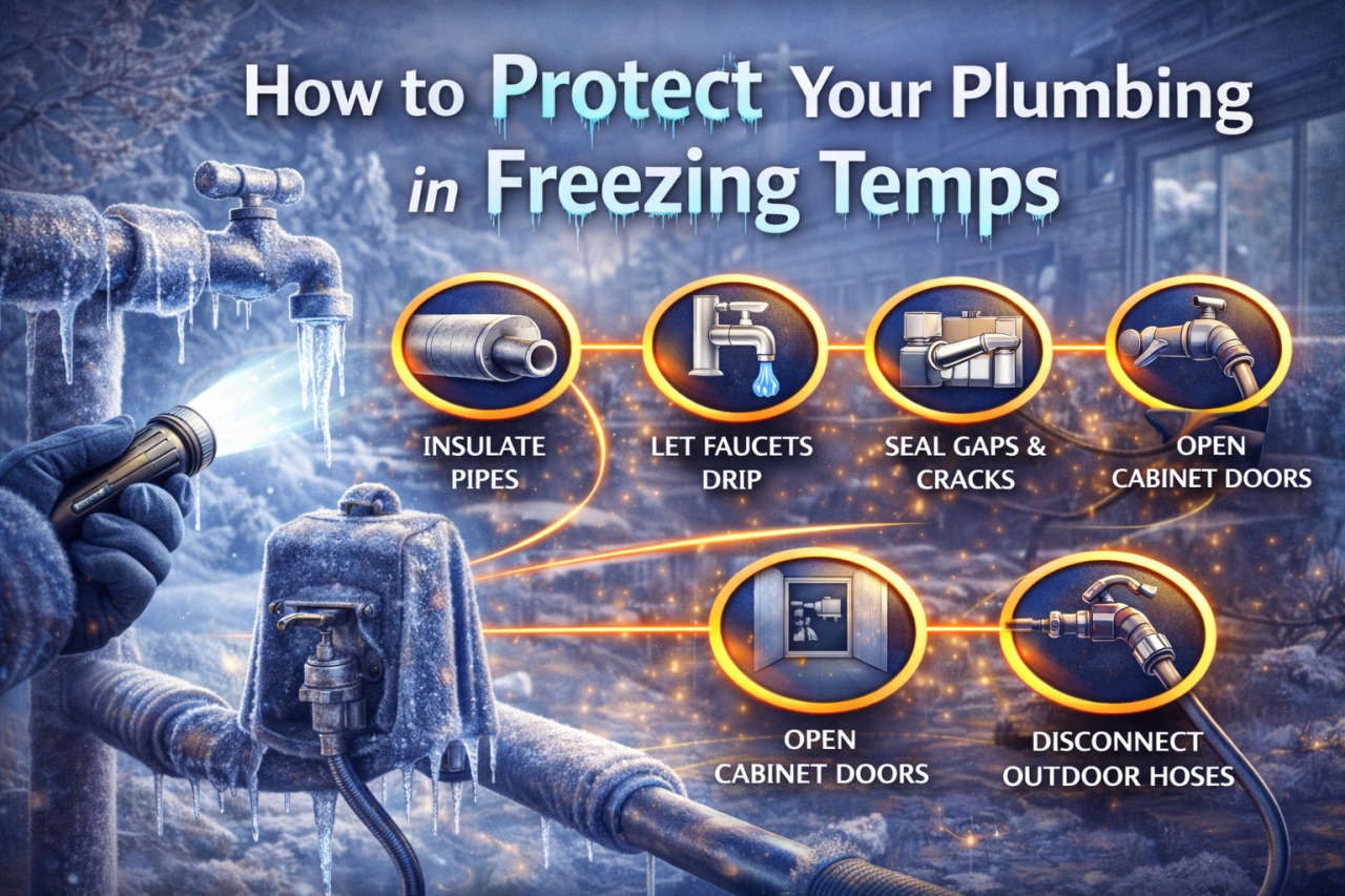 How to Protect Your Plumbing in Freezing Temps