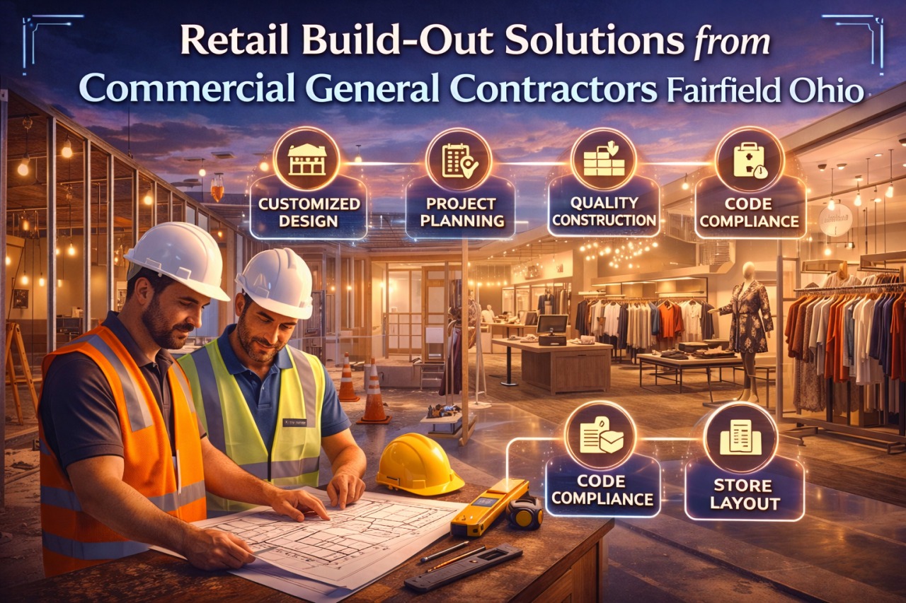 Retail Build-Out Solutions from Commercial General Contractors Fairfield Ohio