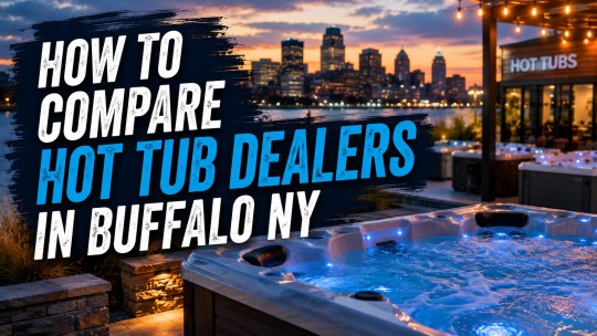 How to Compare Hot Tub Dealers in Buffalo NY